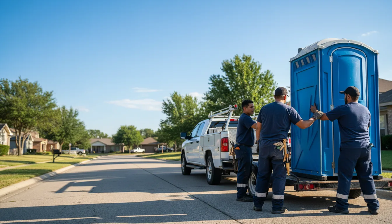 Portable Toilet Rental in Sinton, TX near me